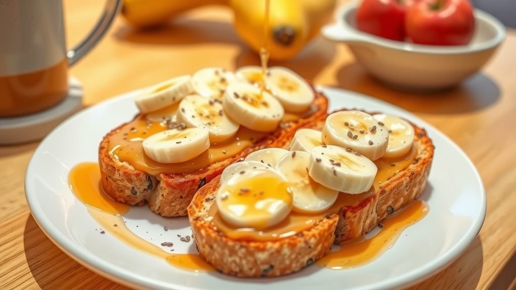 Peanut Butter Banana Toast