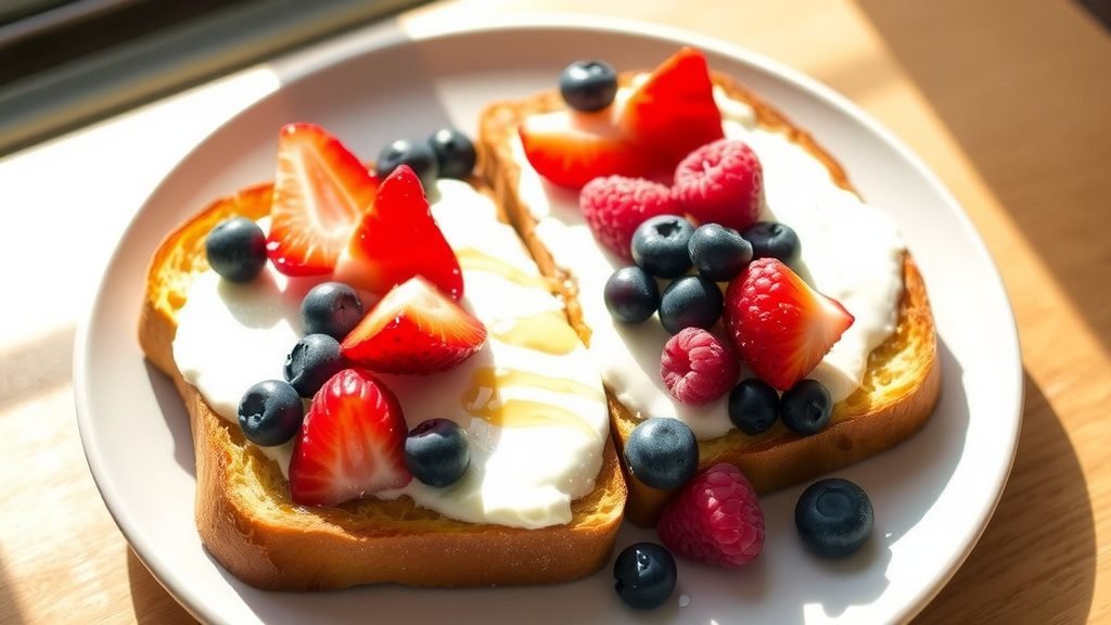 Berry Ricotta Toast