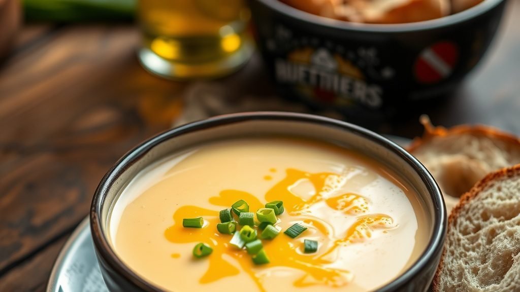 Creamy Beer Cheese Soup