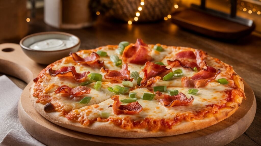 Chicken Bacon Ranch Pizza Recipe