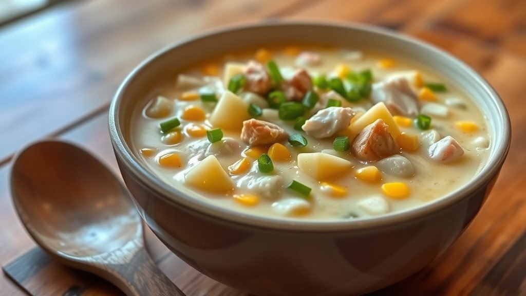 Creamy Chicken Corn Chowder