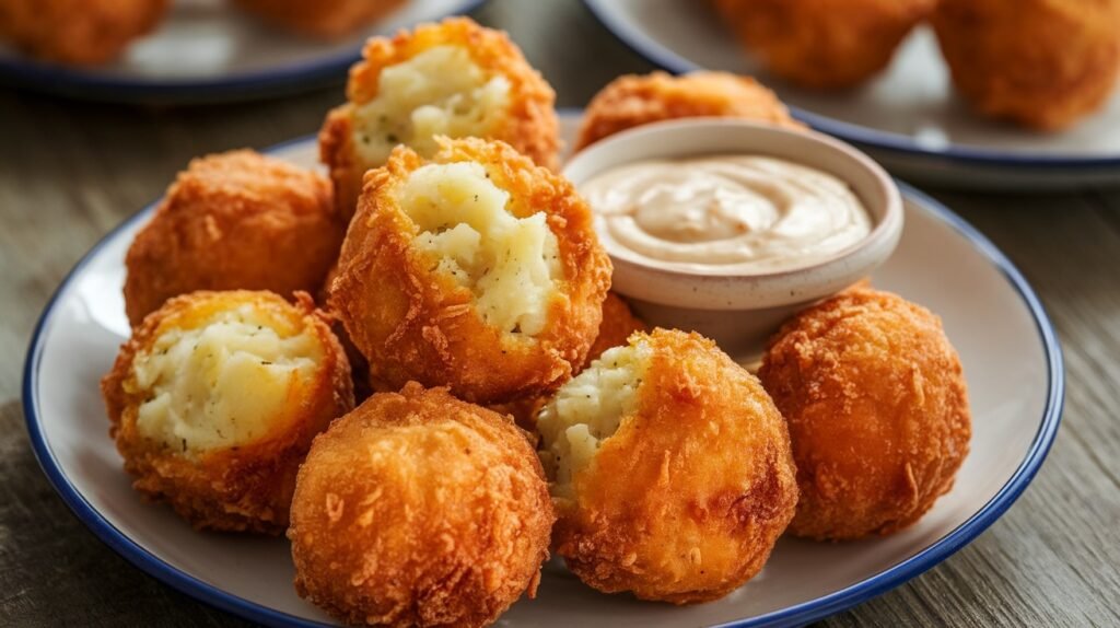 Chicken Fried Mashed Potato Balls