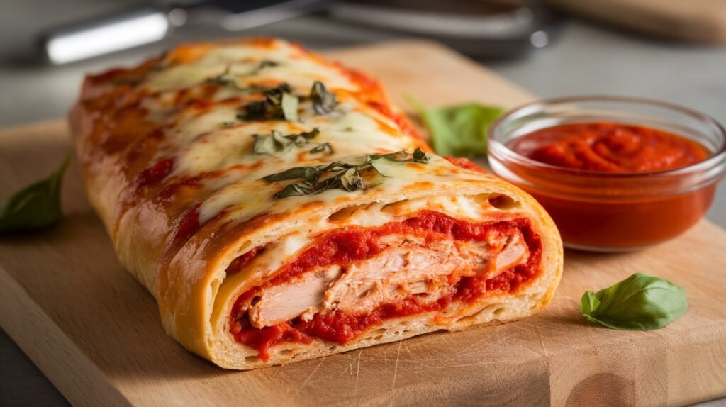 Chicken Parm Stromboli