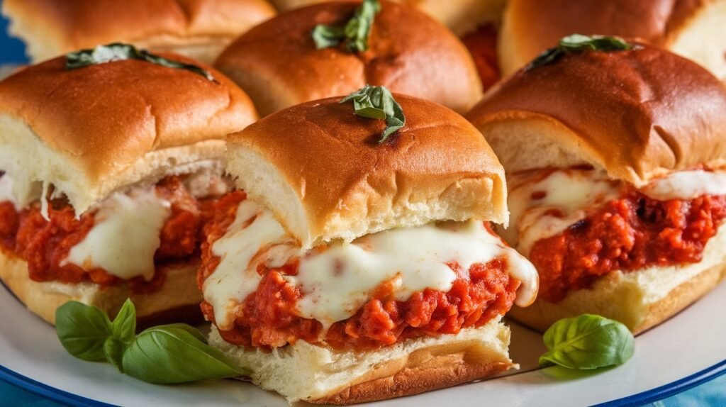 Chicken Parmesan Sliders