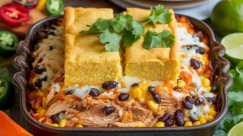 Chicken Tamale Casserole