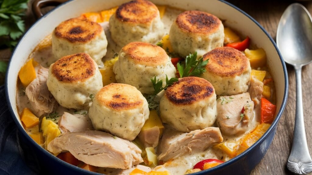 Chicken and Dumpling Casserole Recipe