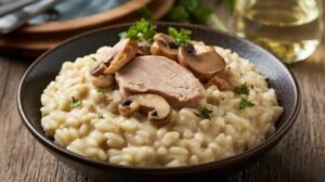 Chicken and Mushroom Risotto