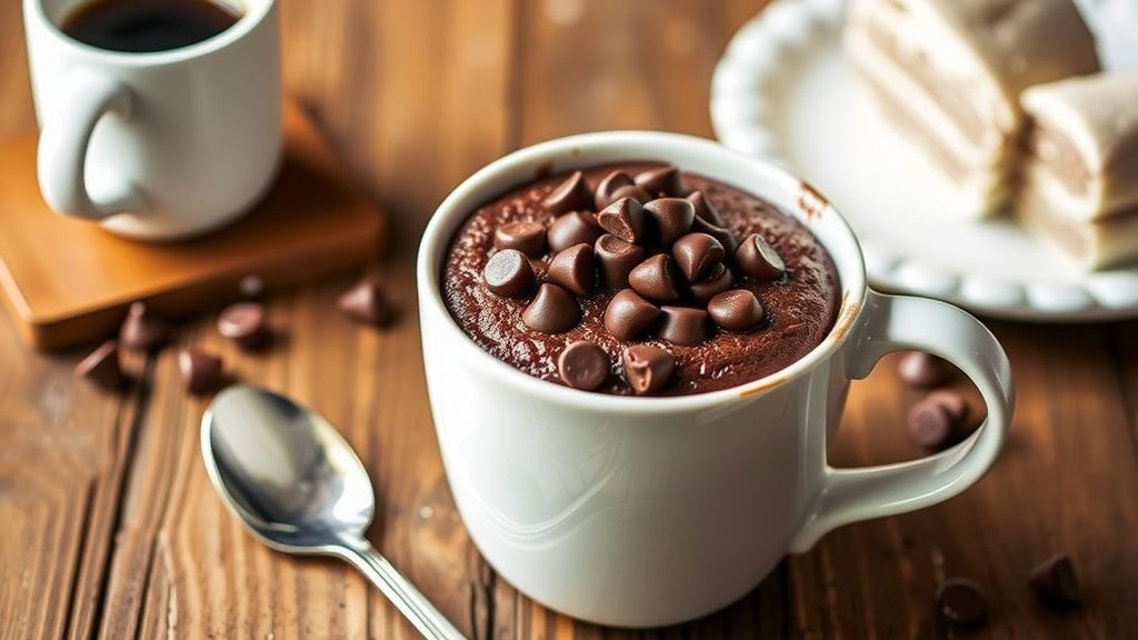 Chocolate Espresso Mug Cake