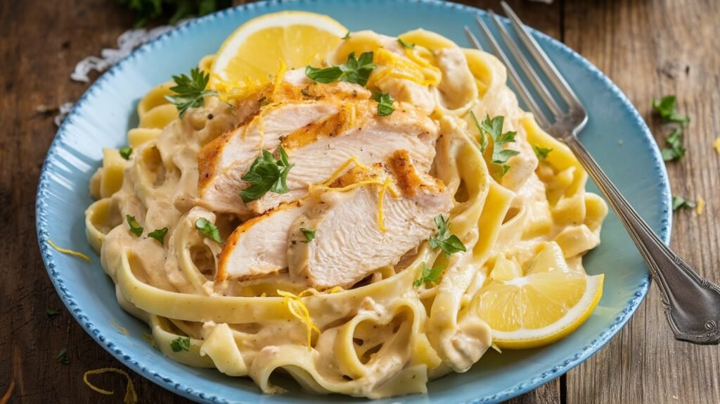 Creamy Lemon Chicken Pasta