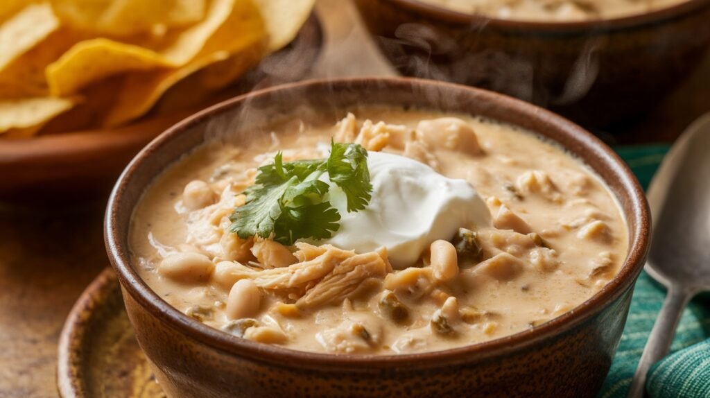 Creamy White Chicken Chili Recipe