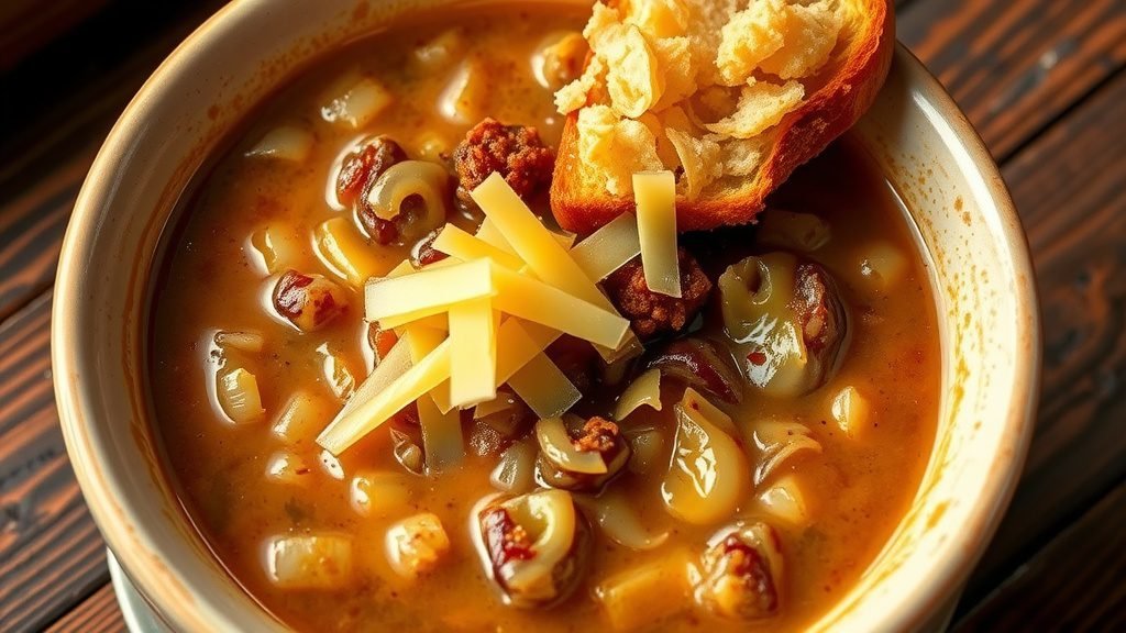 Cheesy French Onion Soup