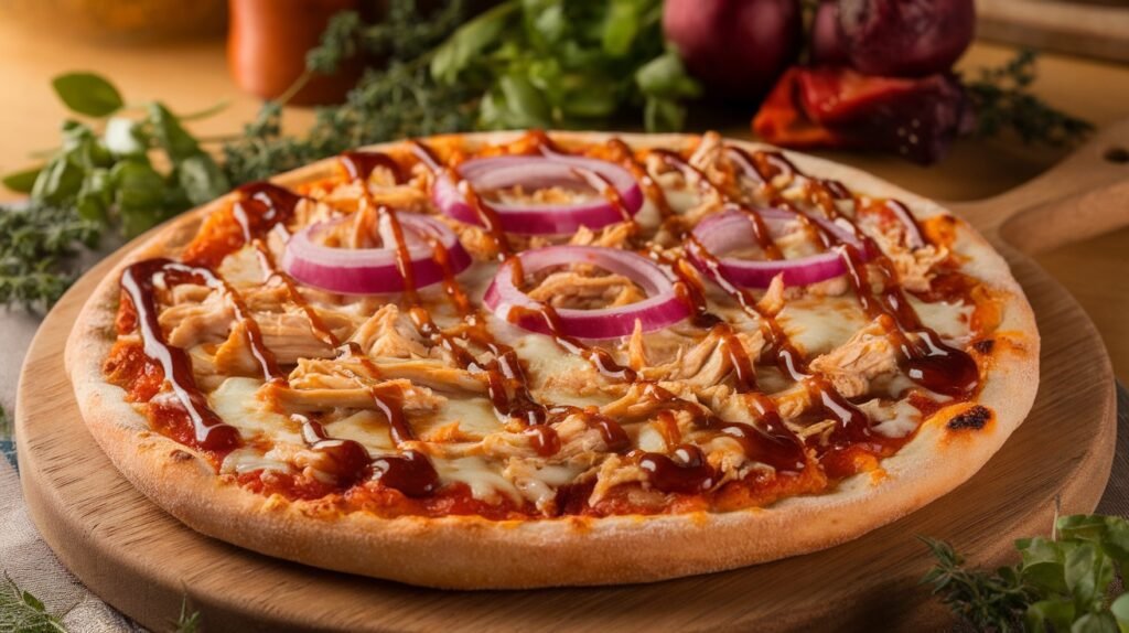 Grilled BBQ Chicken Pizza Recipe