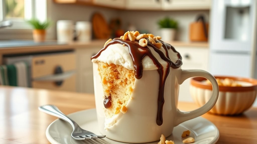 Peanut Butter Mug Cake