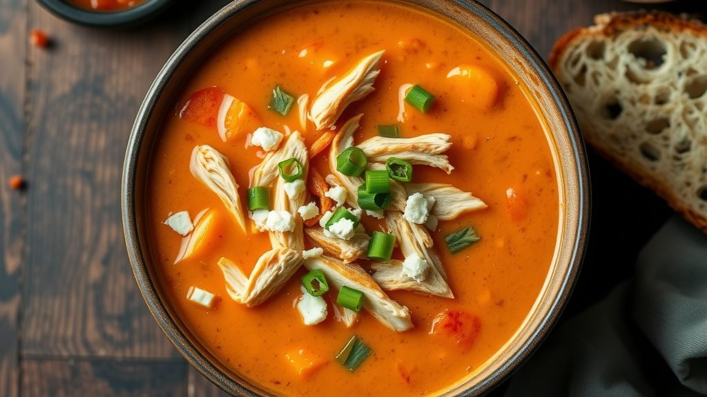 Buffalo Chicken Soup