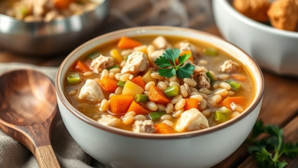 Turkey and Barley Soup