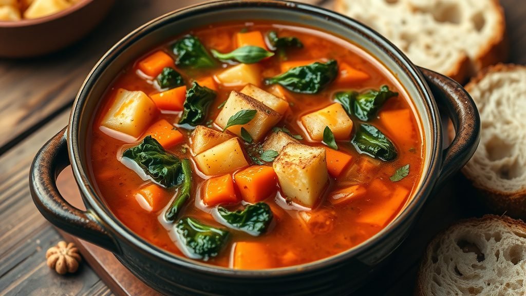 Italian Ribollita (Tuscan Bread Soup)