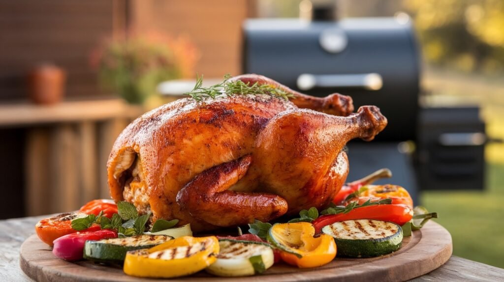 Smoked Whole Chicken