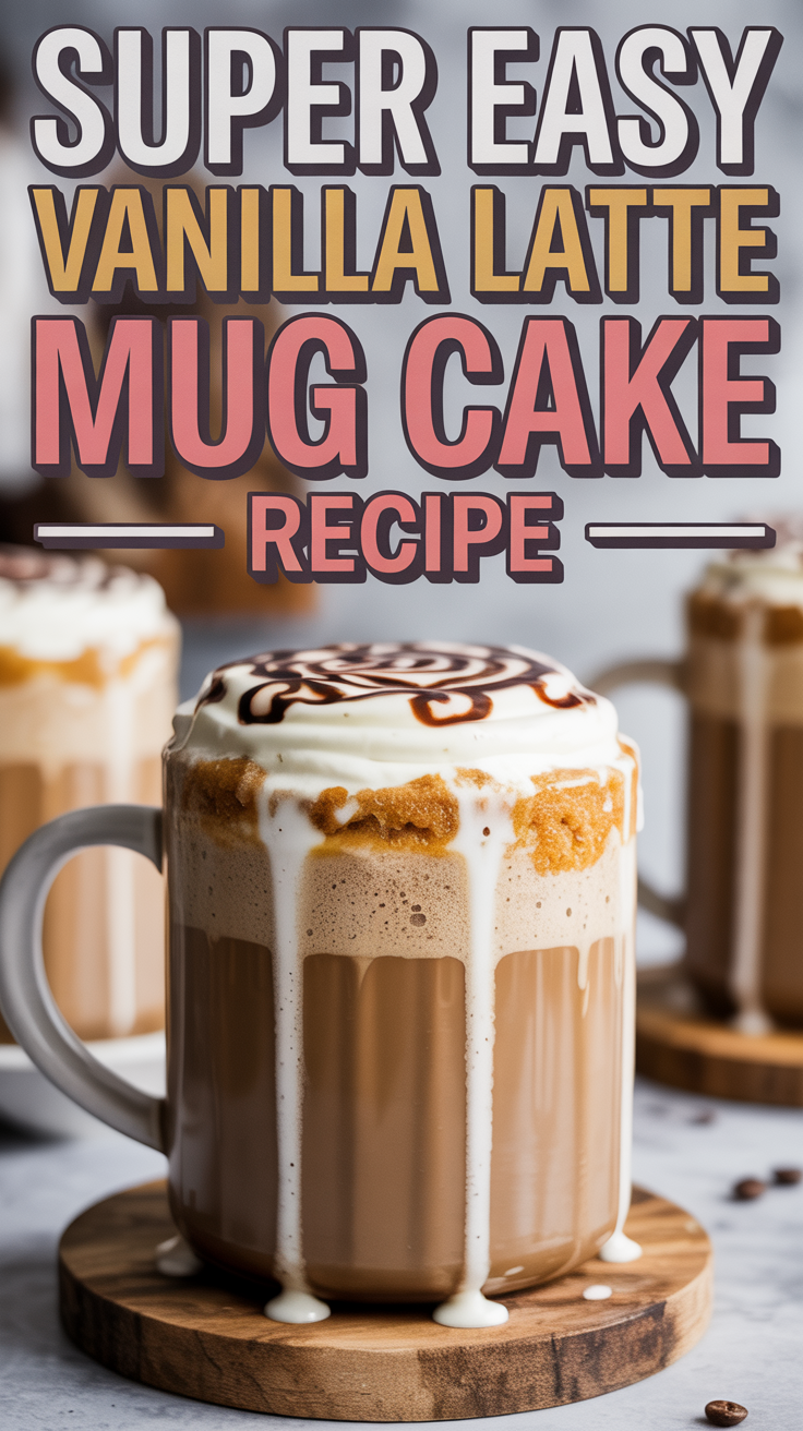 Vanilla Latte Mug Cake