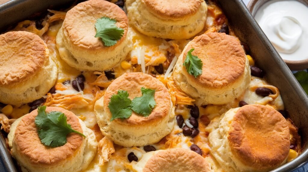 Chicken Taco Bubble Bake