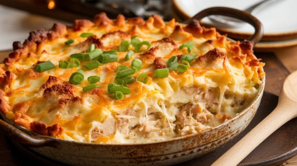 Chicken Ranch Potato Casserole