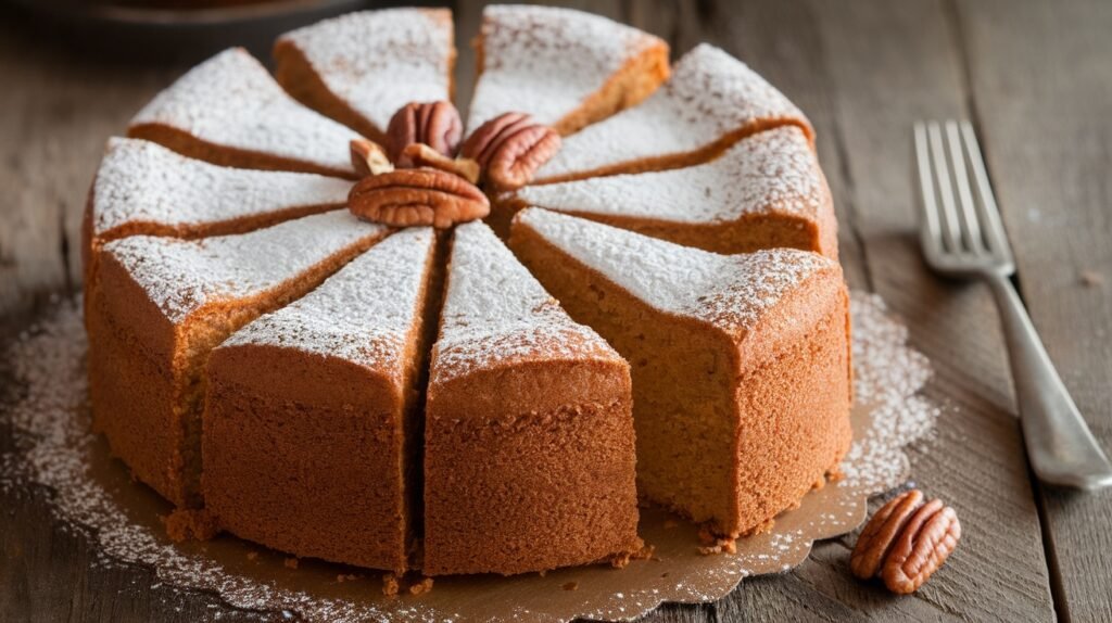 Brown Butter Bourbon Cake