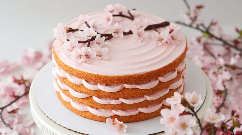 Cherry Blossom Cake