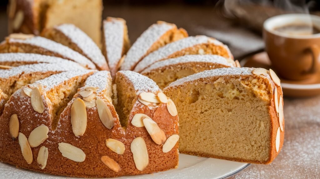 Almond Biscotti Cake