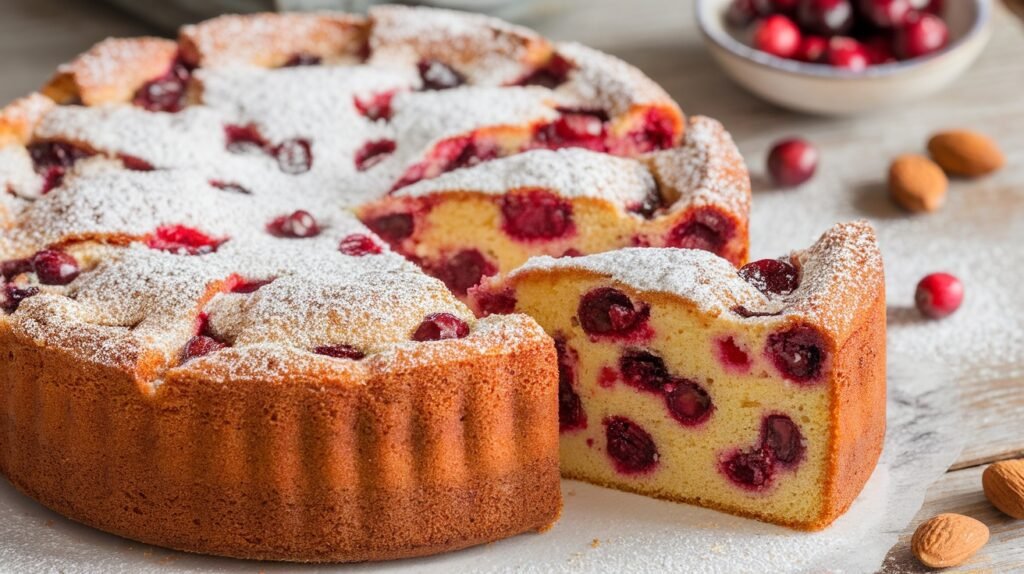 Almond Cranberry Cake