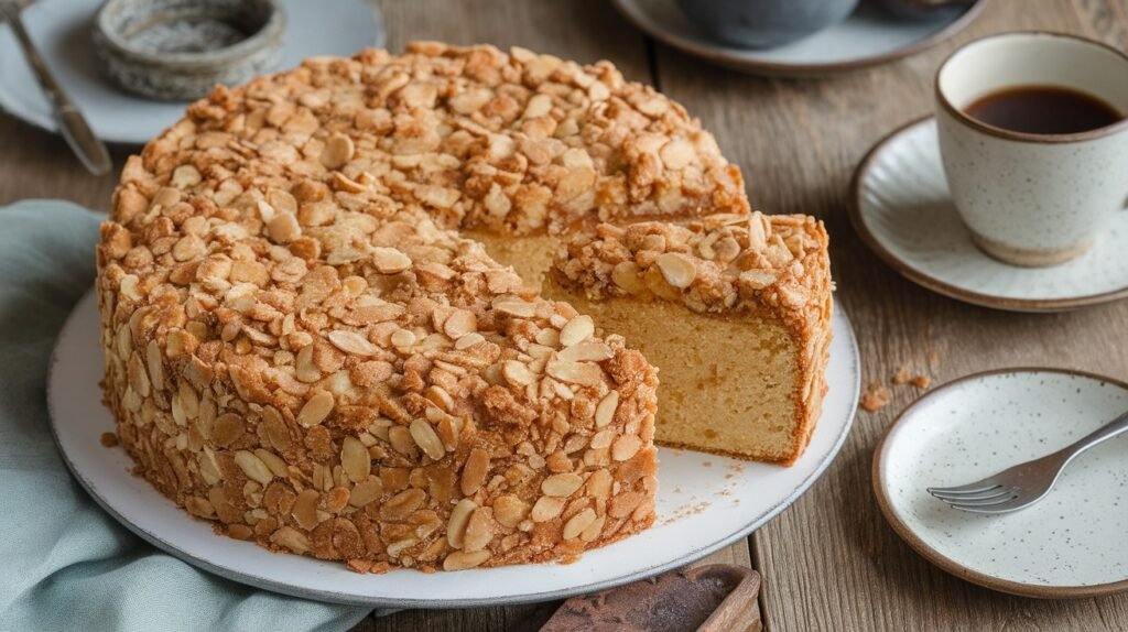 Almond Streusel Cake