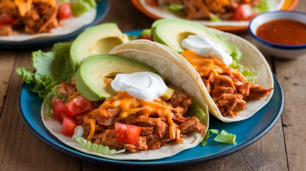 Apple Cider Vinegar BBQ Chicken Tacos