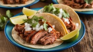 BBQ Grilled Pork Tacos