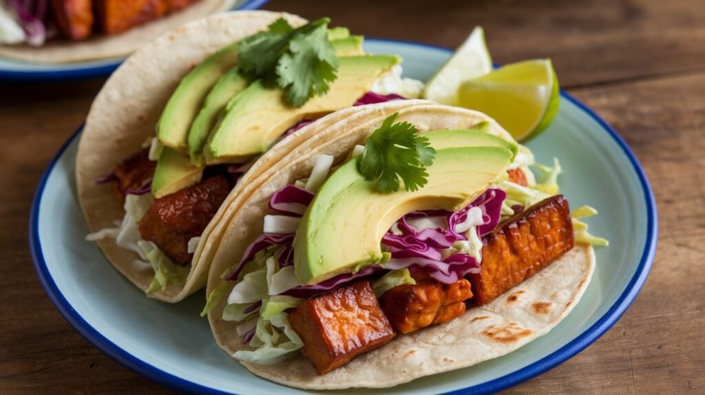 BBQ Tempeh Tacos