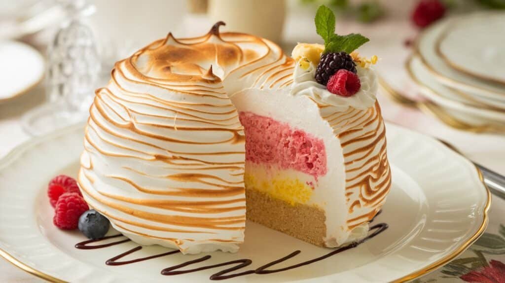 Baked Alaska Cake