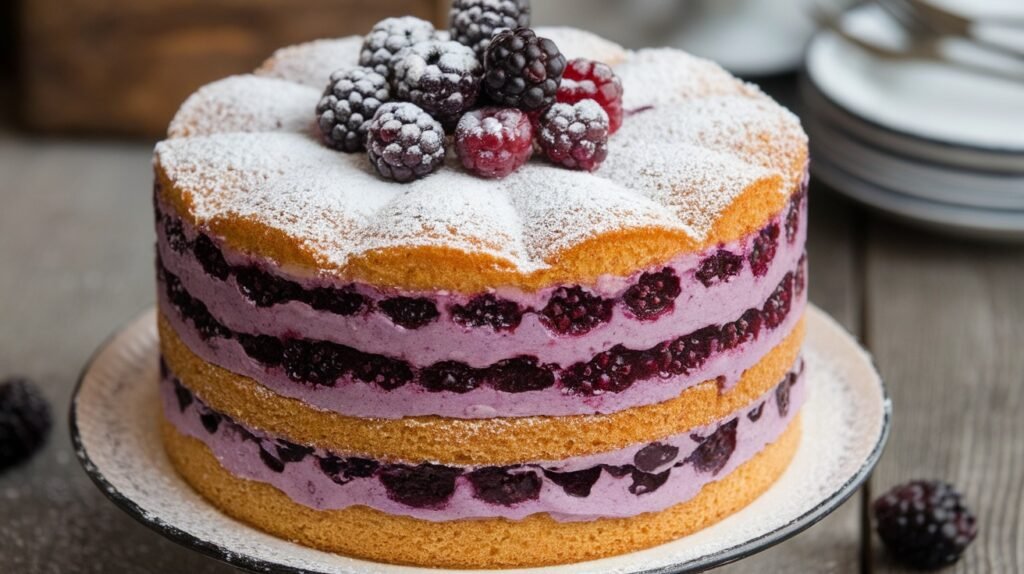 Blackberry Jam Cake