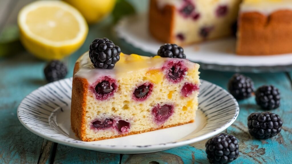 Blackberry Lemon Cake