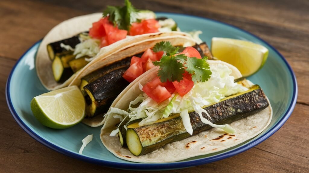 Blackened Zucchini Tacos