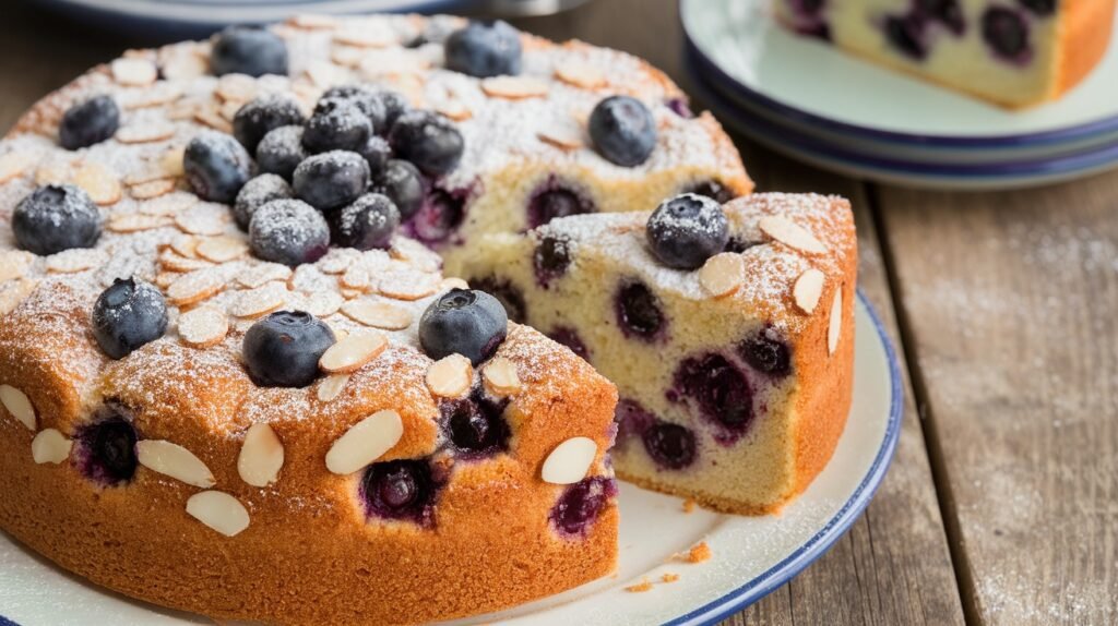 Blueberry Almond Cake