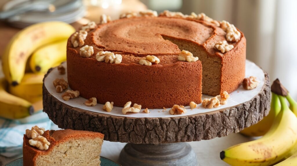 Brown Sugar Banana Cake