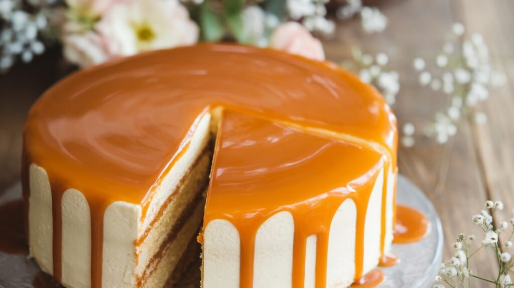 Caramel Glazed Cake