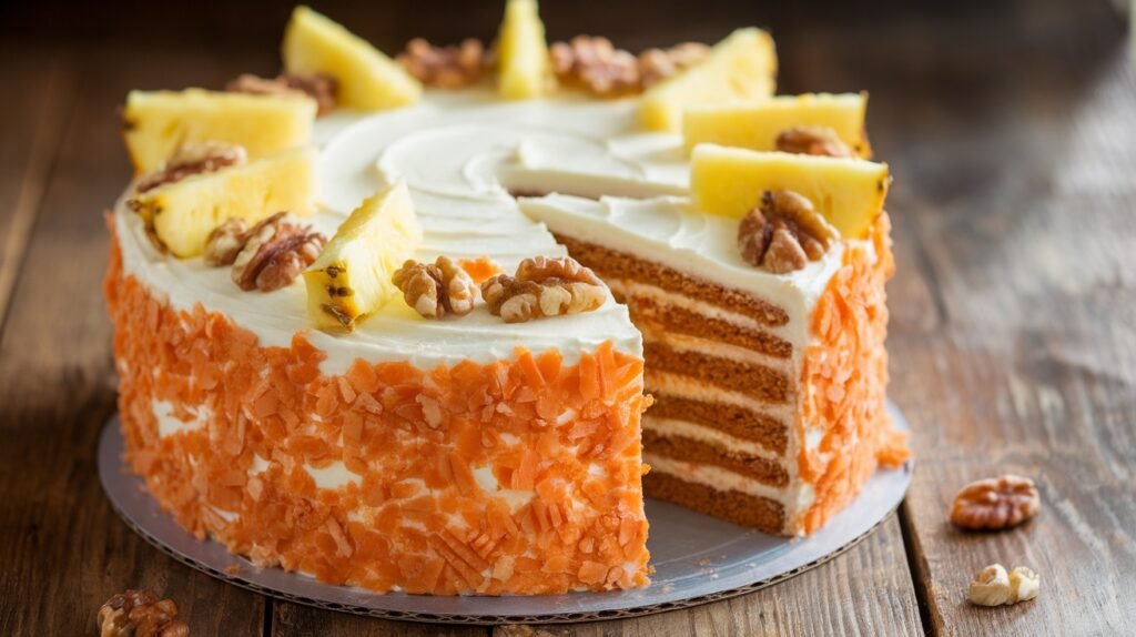 Carrot Pineapple Cake