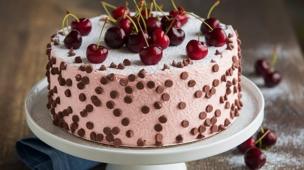 Cherry Chip Cake