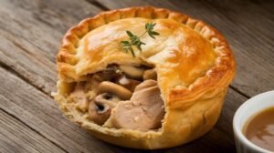 Chicken Marsala Mini Pot Pies