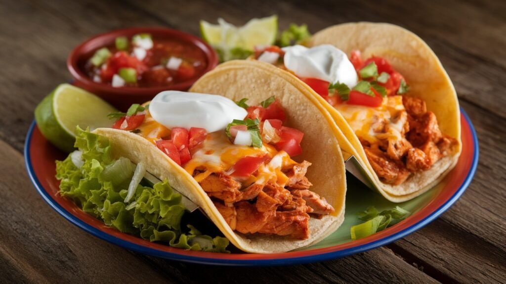 Sweet and Savory Chicken Tacos