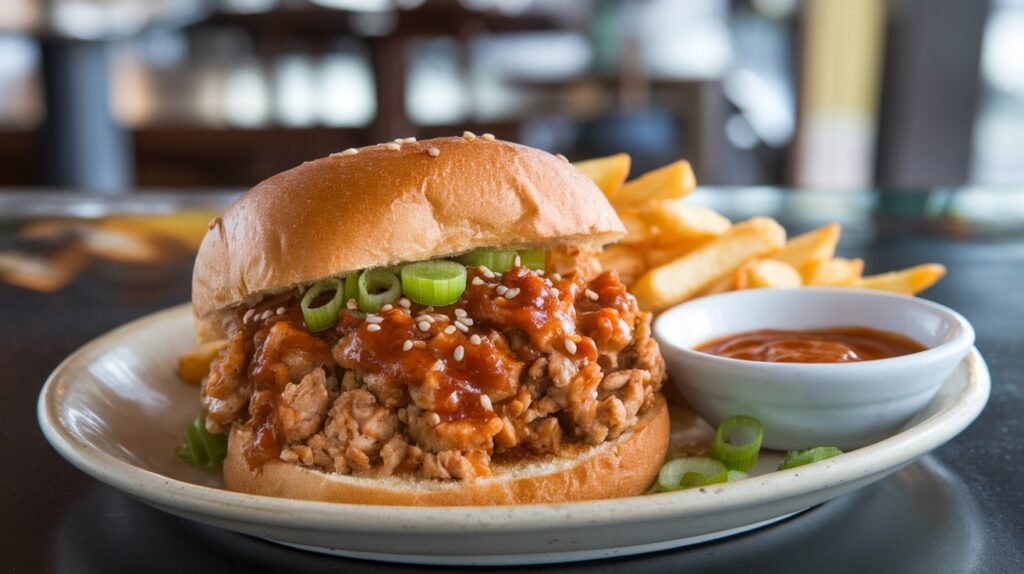Chicken Teriyaki Sloppy Joes