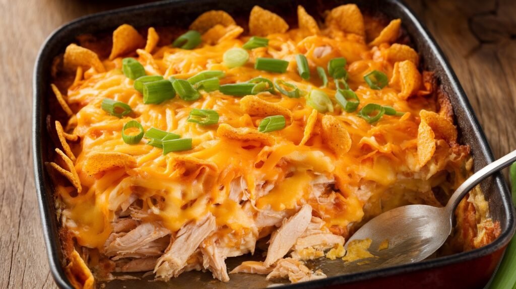 Chicken and Corn Chip Casserole Bake
