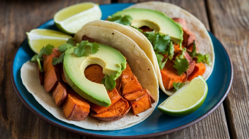 Chipotle Roasted Sweet Potato Tacos