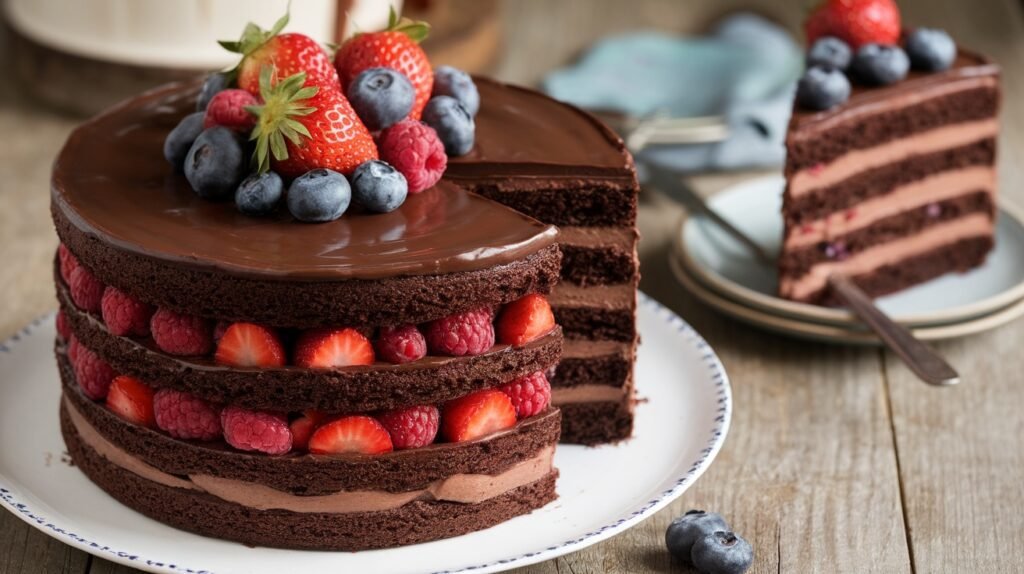 Chocolate Berry Cake