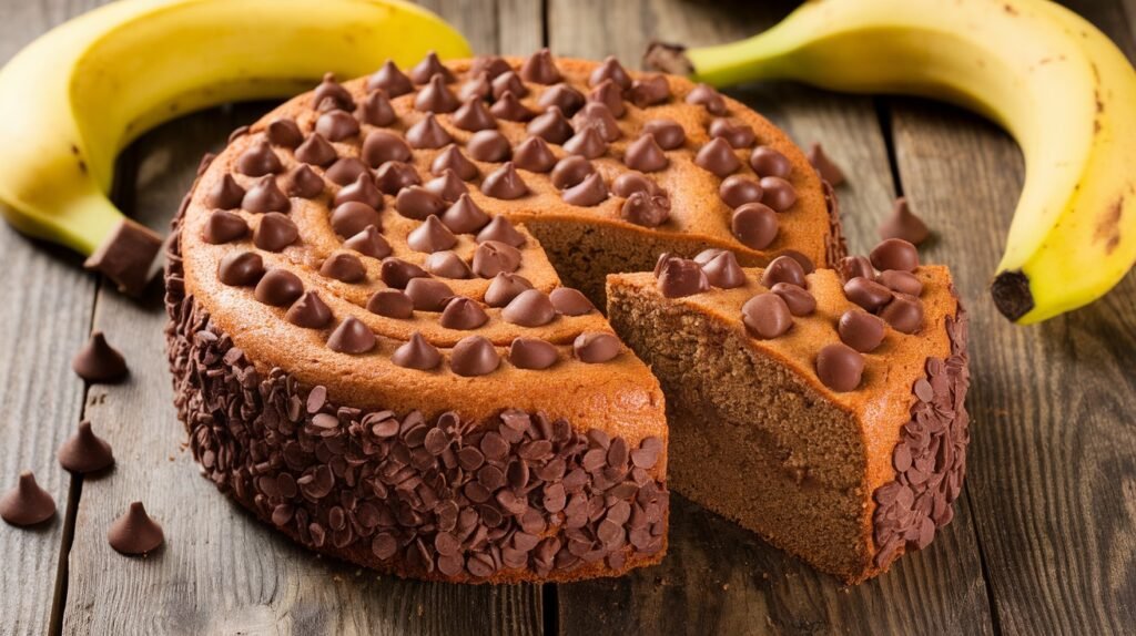 Chocolate Chip Banana Cake