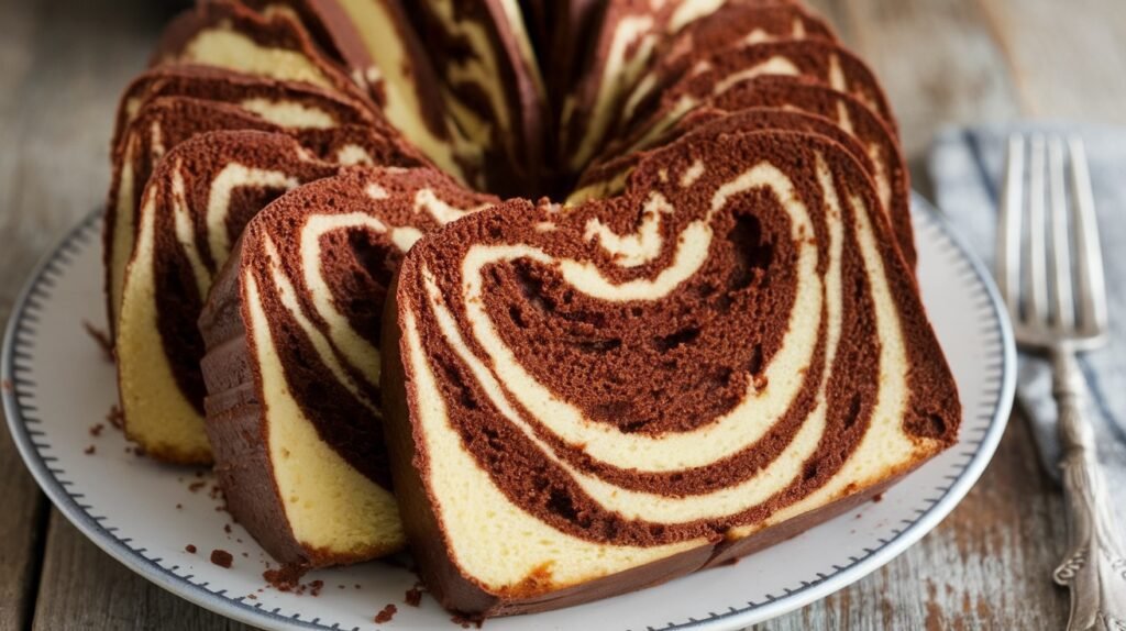 Chocolate Marble Pound Cake