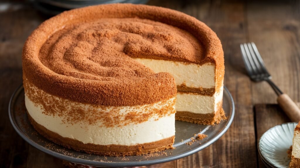 Churro Cheesecake Cake